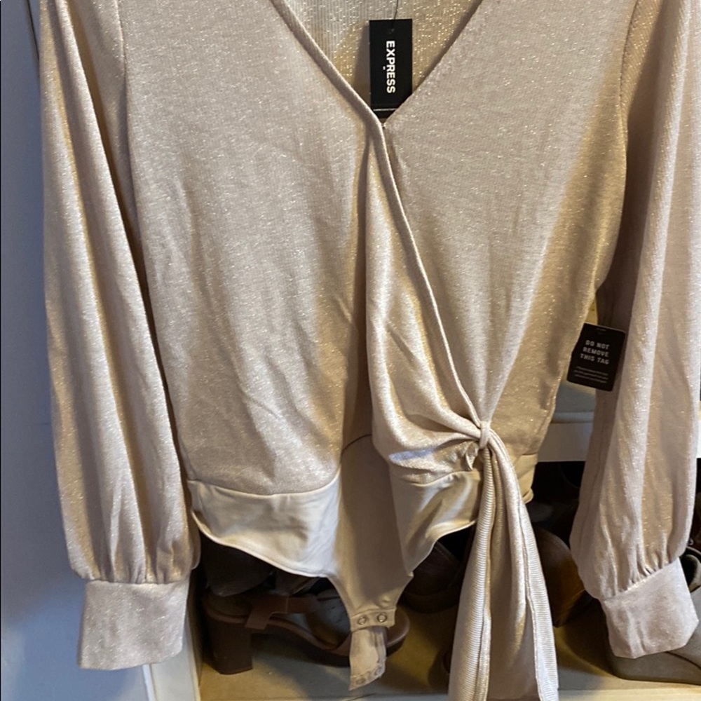Express sparkle body suit